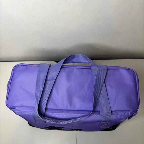 Set of 5 — Trader Joe’s Large Reusable Insulated Cooler Tote Bag Lavender Purple - Picture 9 of 16